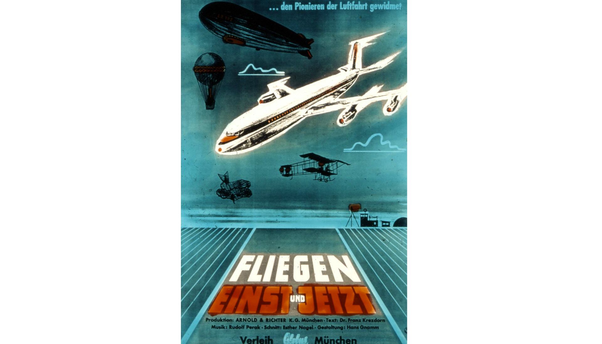 FLIEGEN EINST UND JETZT (1956)